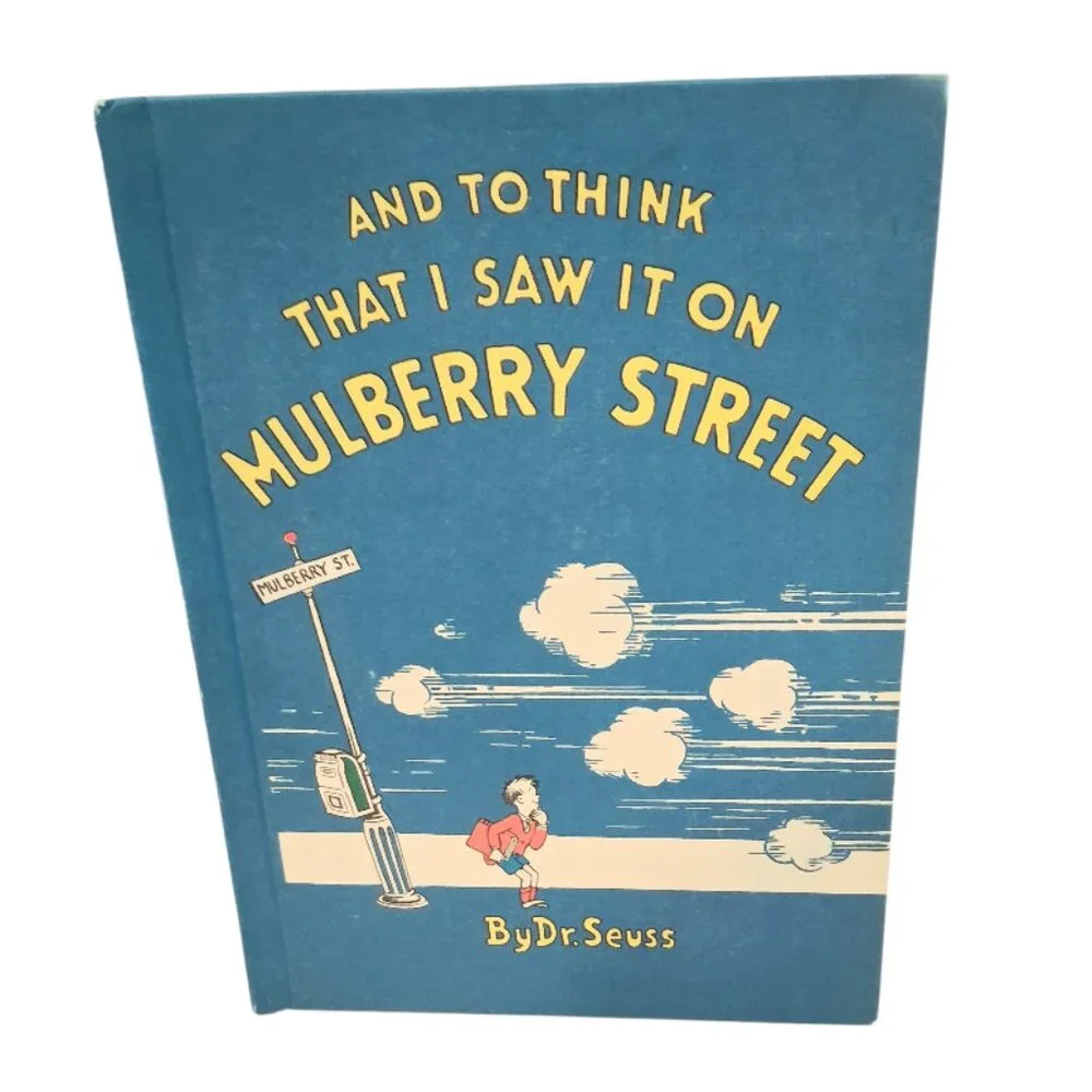 And I Think I Saw It On Mulberry Street Dr. Suess (1937, Vintage BCE, Banned)